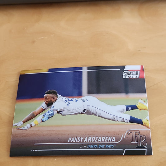Topps Stadium Chrome Randy Arozarena #37