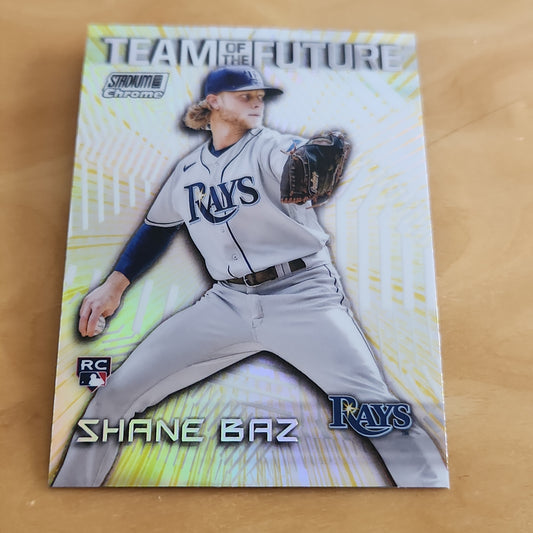 Topps Stadium Chrome Team Of The Future Shane Baz RC #TOF-19