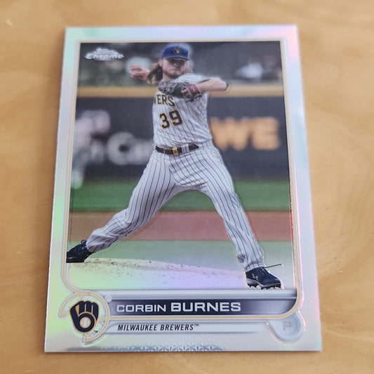 Topps Chrome Corbin Burnes #167