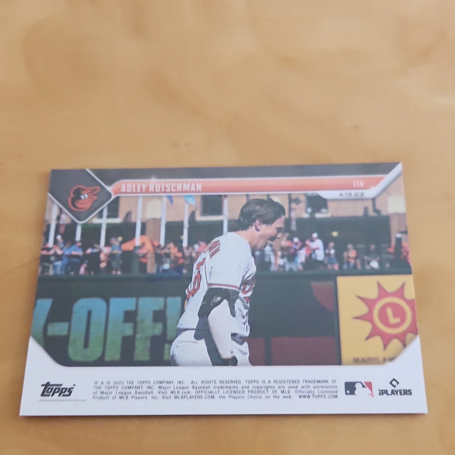 Topps Now Adley Rutschman RC #114
