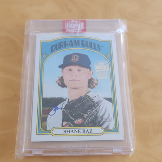 Topps Archive Shane Baz Auto 14/18 #61