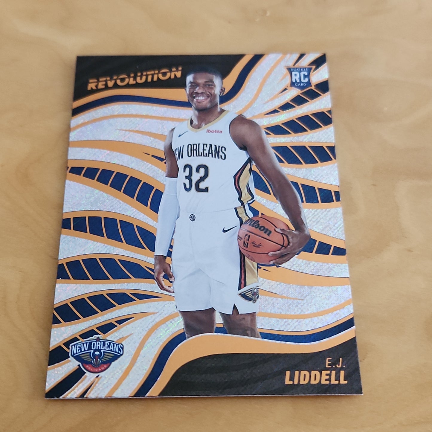 Panini Revolution Orange E.J. Liddell RC #130