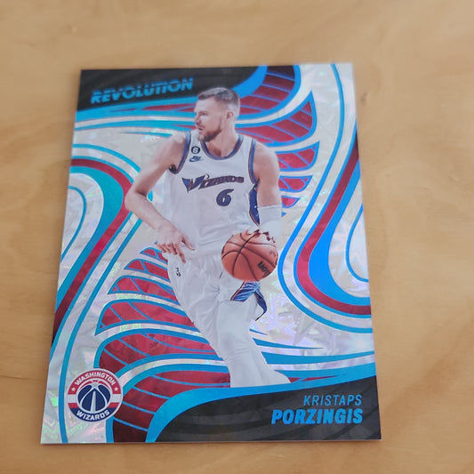 Panini Revolution Blue Impact Kristaps Porzingis 115/149 #49