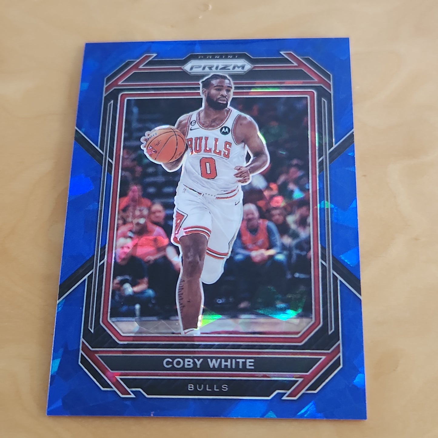 Panini Prizm Blue Cracked Ice Coby White 066/125 #71