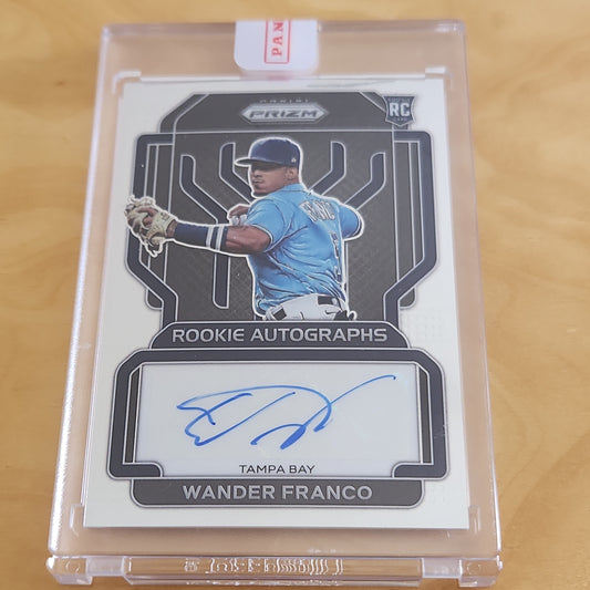 Panini Prizm Wander Franco RC Auto #RA-WF