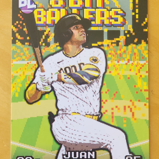 2023 Topps Big League Juan Soto 8 Bit Ballers insert #8B-5 San Diego Padres