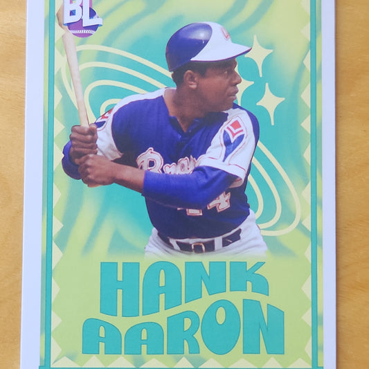 2023 Topps Big League Hank Aaron Big Leuguers insert #BL-30 Atlanta Braves