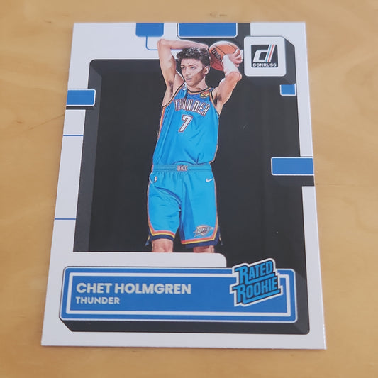 Panini Donruss Rated Rookie Chet Holmgren #202