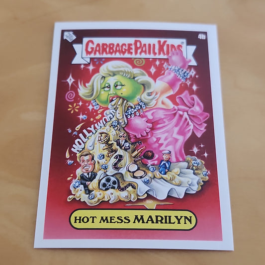 Topps Garbage Pail Kids Hot Mess Marilyn #4b