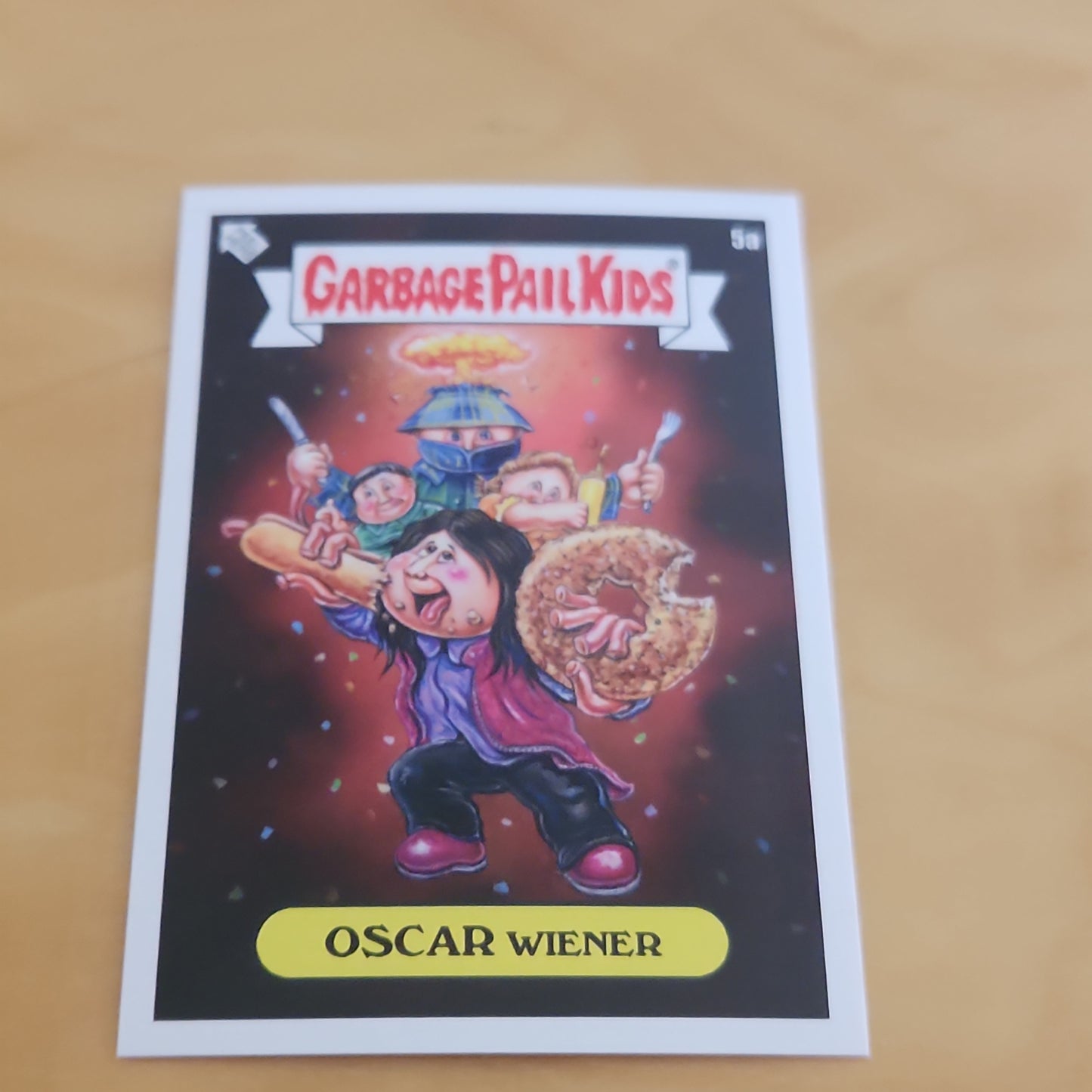 Topps Garbage Pail Kids Oscar Wiener #5a