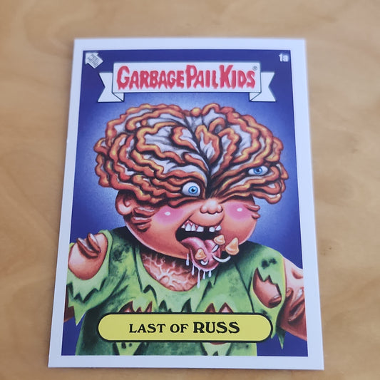 Topps Garbage Pail Kids Last Of Russ #1a