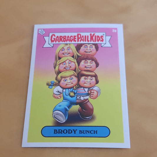 Topps Garbage Pail Kids Brody Bunch #2a
