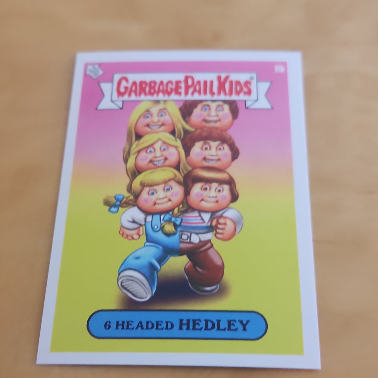 Topps Garbage Pail Kids 6 Headed Hedley #2b