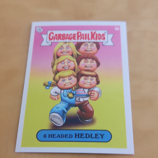 Topps Garbage Pail Kids 6 Headed Hedley #2b