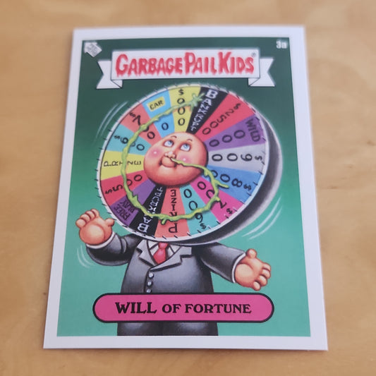 Topps Garbage Pail Kids Will Forture #3a