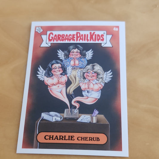 Topps Garbage Pail Kids Charlie Cherub #4a