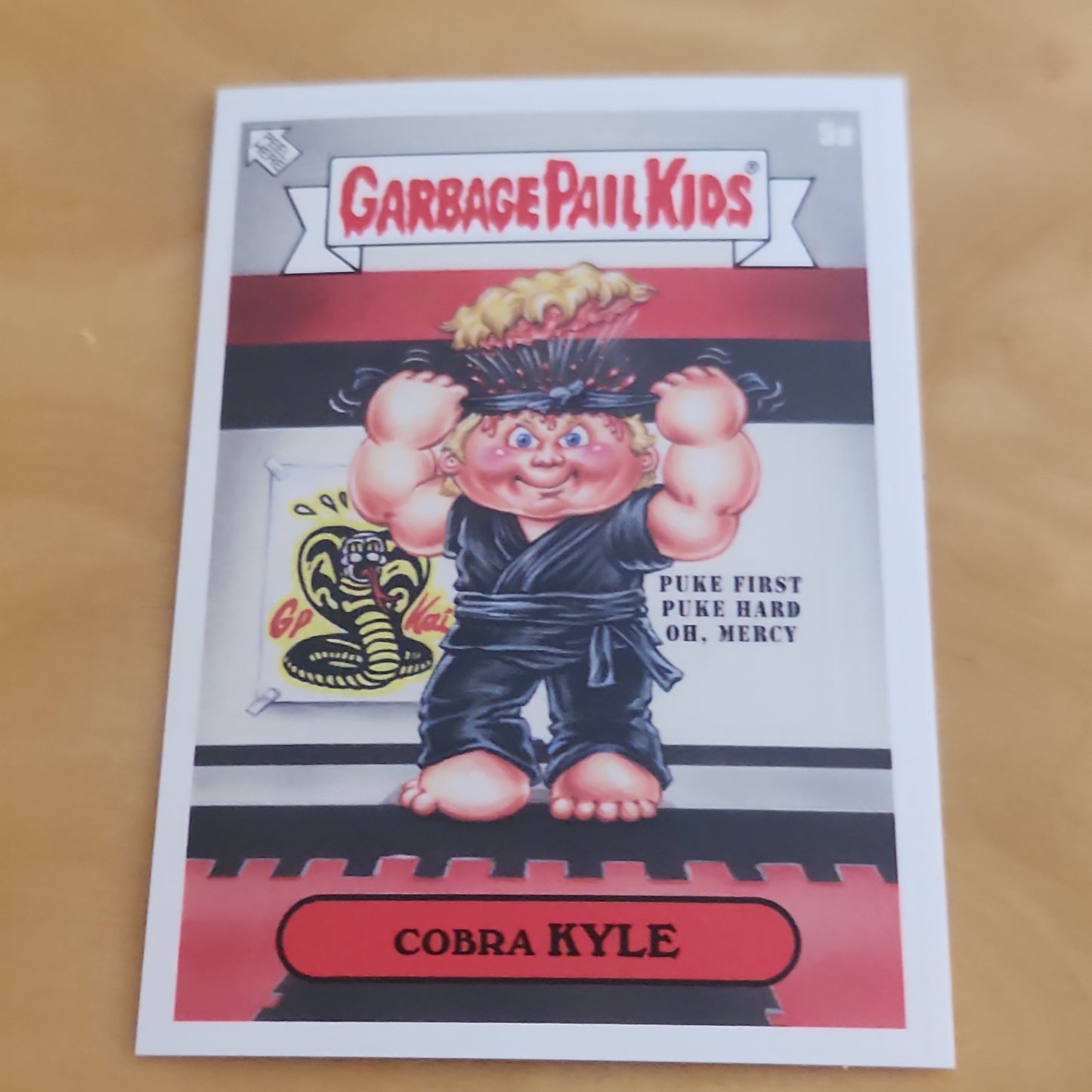 Topps Garbage Pail Kids Cobra Kyle #5a