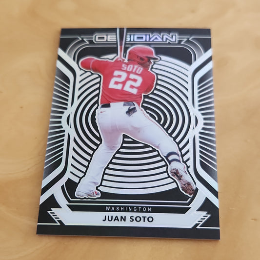 Panini Obsidian Juan Soto #37