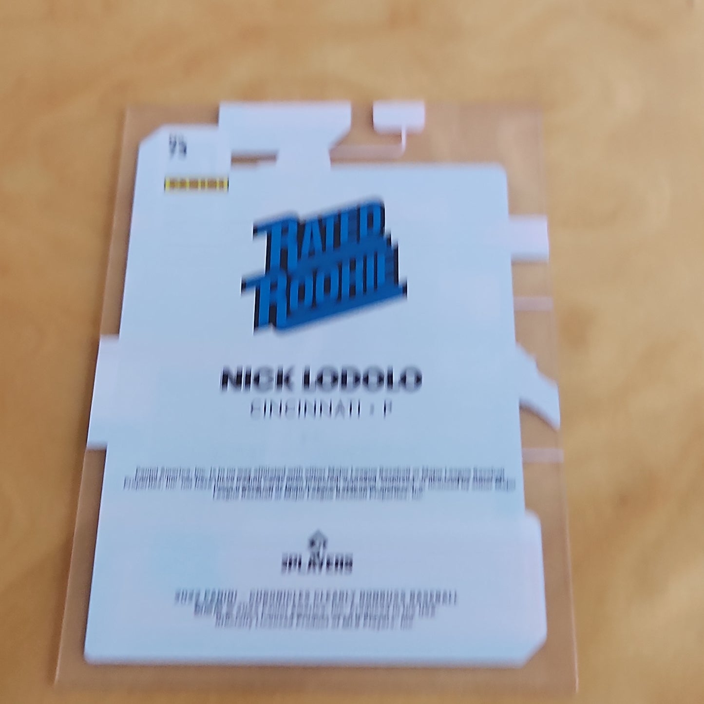 Panini Rated Rookie Donruss Clearly Nick Lodolo #73
