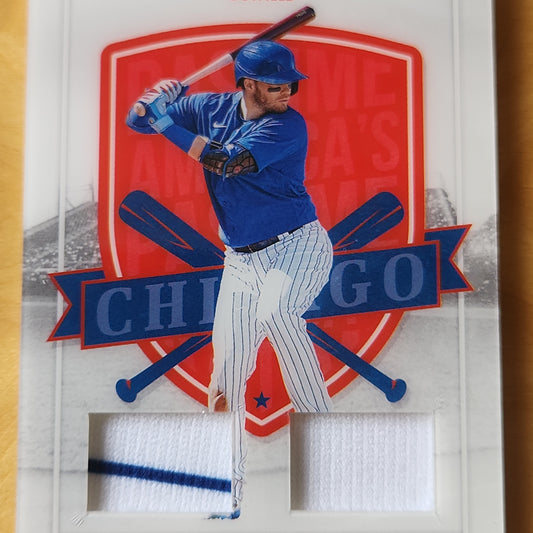 2021 Panini Chronicles America's Pastime Ian Happ Jersey Patch Relic #56 Chicago Cubs