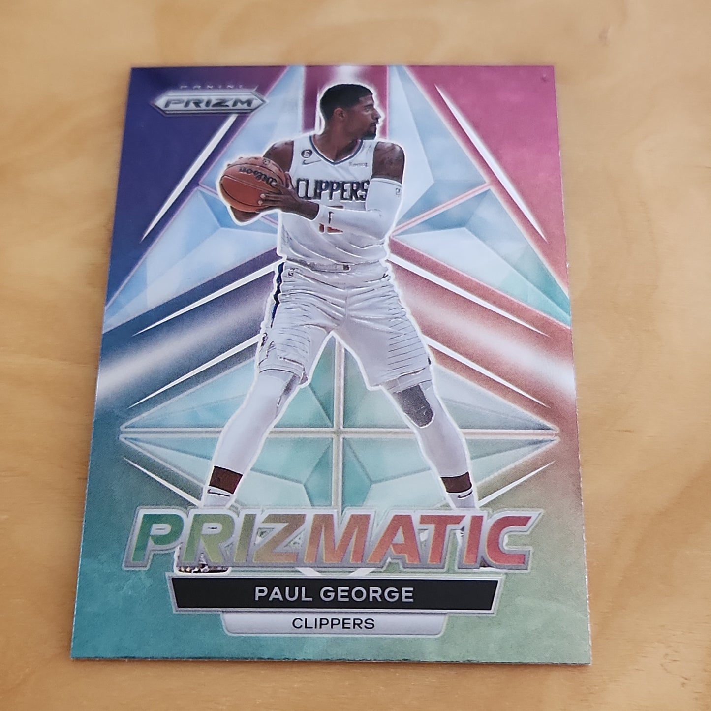 Panini Prizm Prizmatic Paul George #14