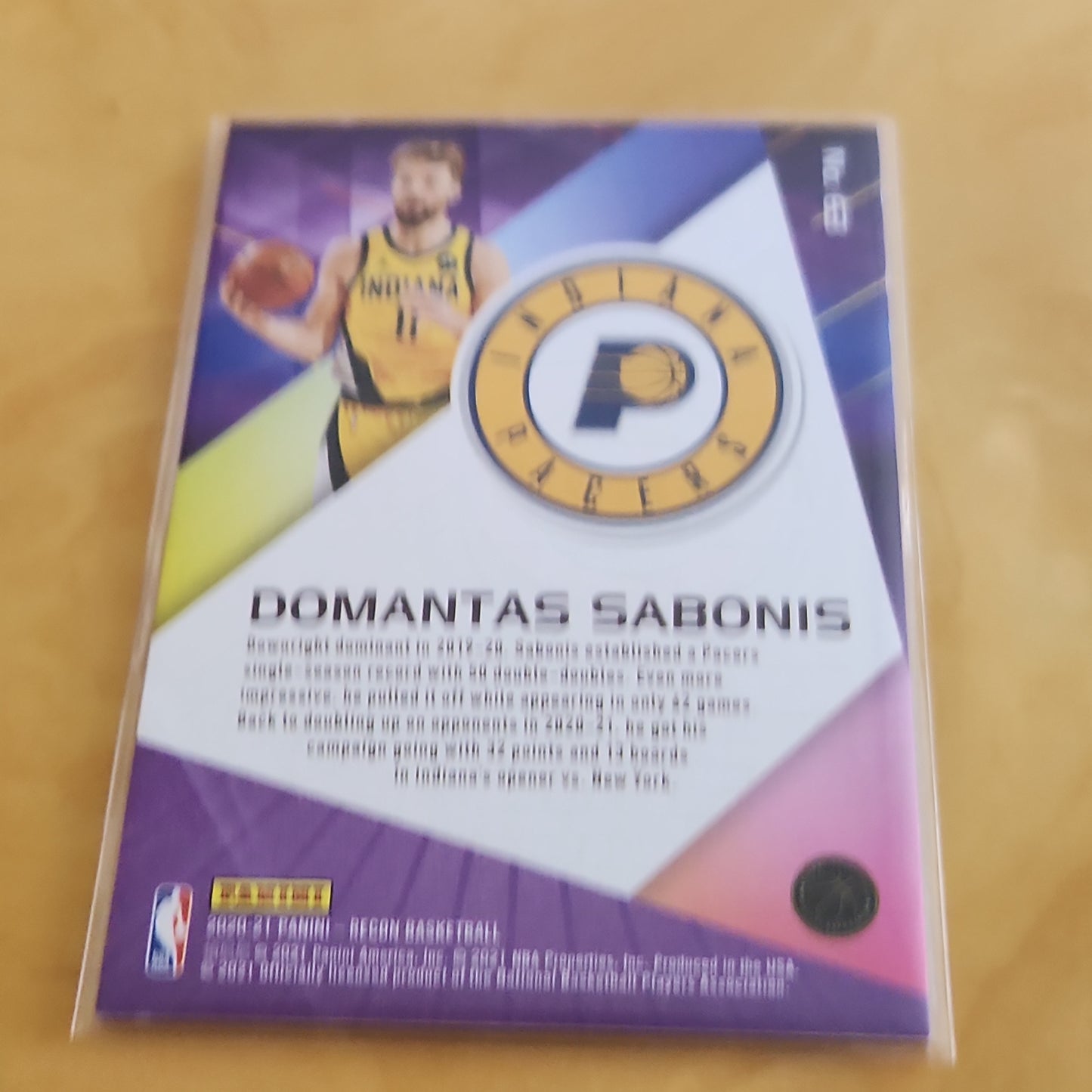 Panini Recon Domantas Sabonis #63