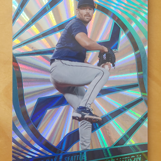 2022 Panini Chronicles Revolution Robbie Ray SunBurst 32/50 #58 Seattle Mariners