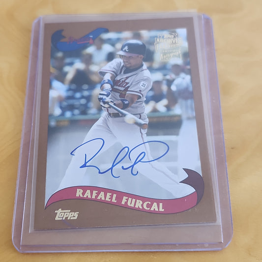 Topps Archive Fan Favortie Rafel Furcal Auto #FFA-RF