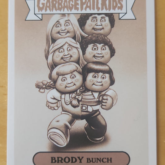 2023 Topps Chrome Garbage Pail Kids Brody Bunch #2a