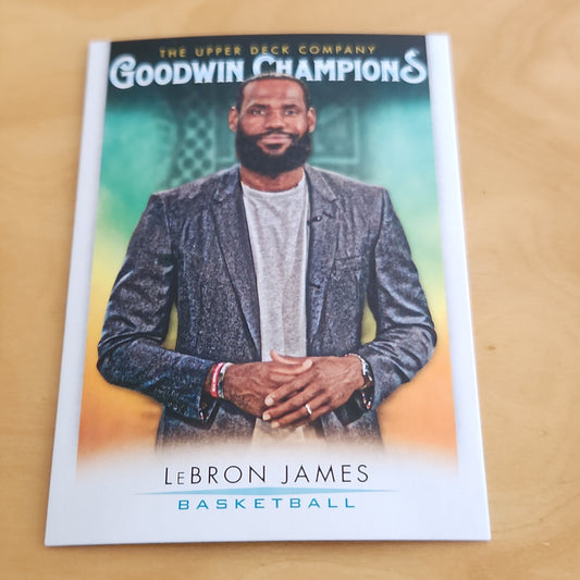 Upper Deck Goodwin Champions LeBron James #50