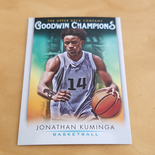 Upper Deck Goodwin Champions Jonathan Kuminga #35