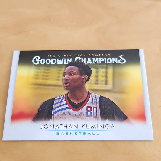 Upper Deck Goodwin Champions SP Jonathan Kuminga #85