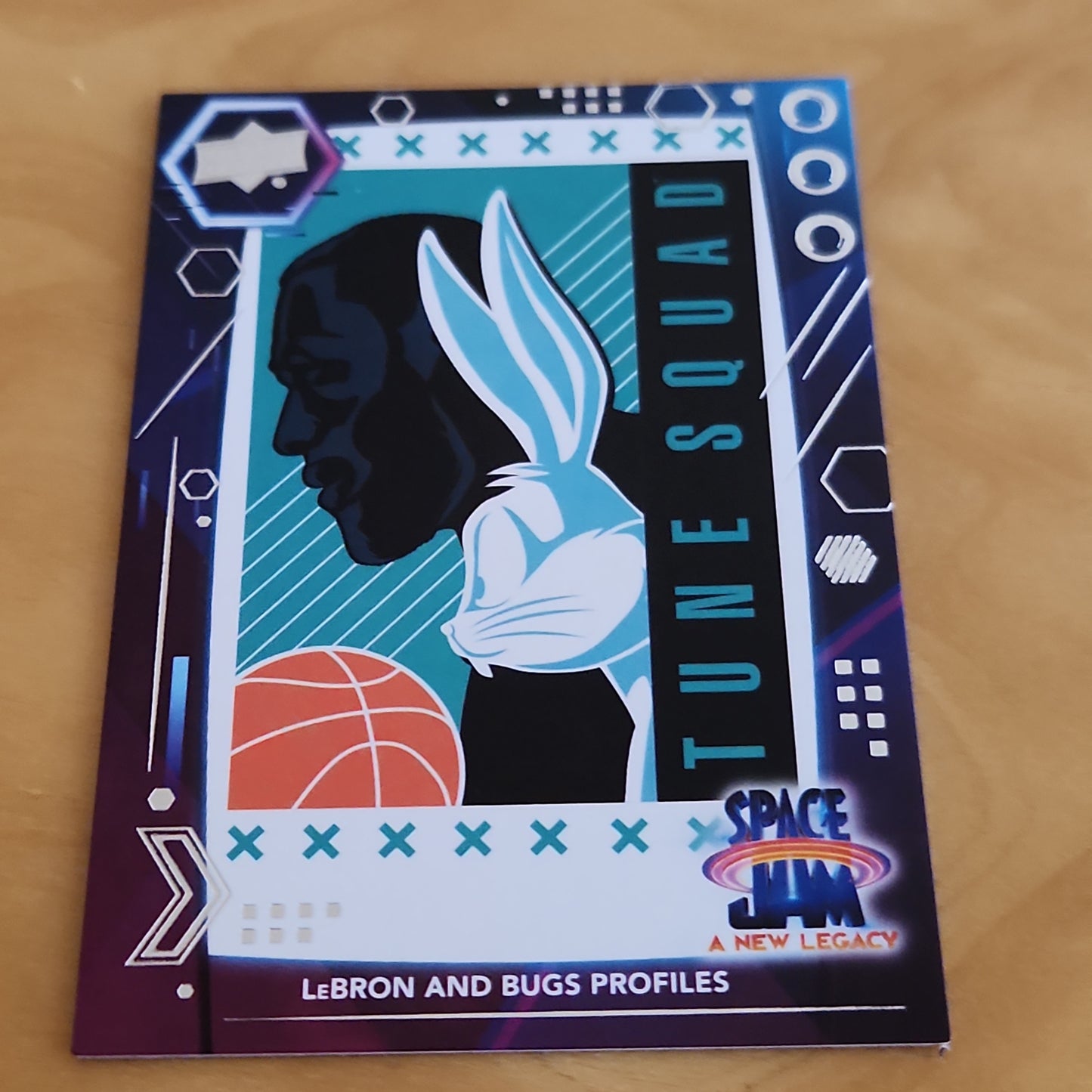 Upper Deck Space Jam A New Legacy Lebron and Bugs Porfiles #43