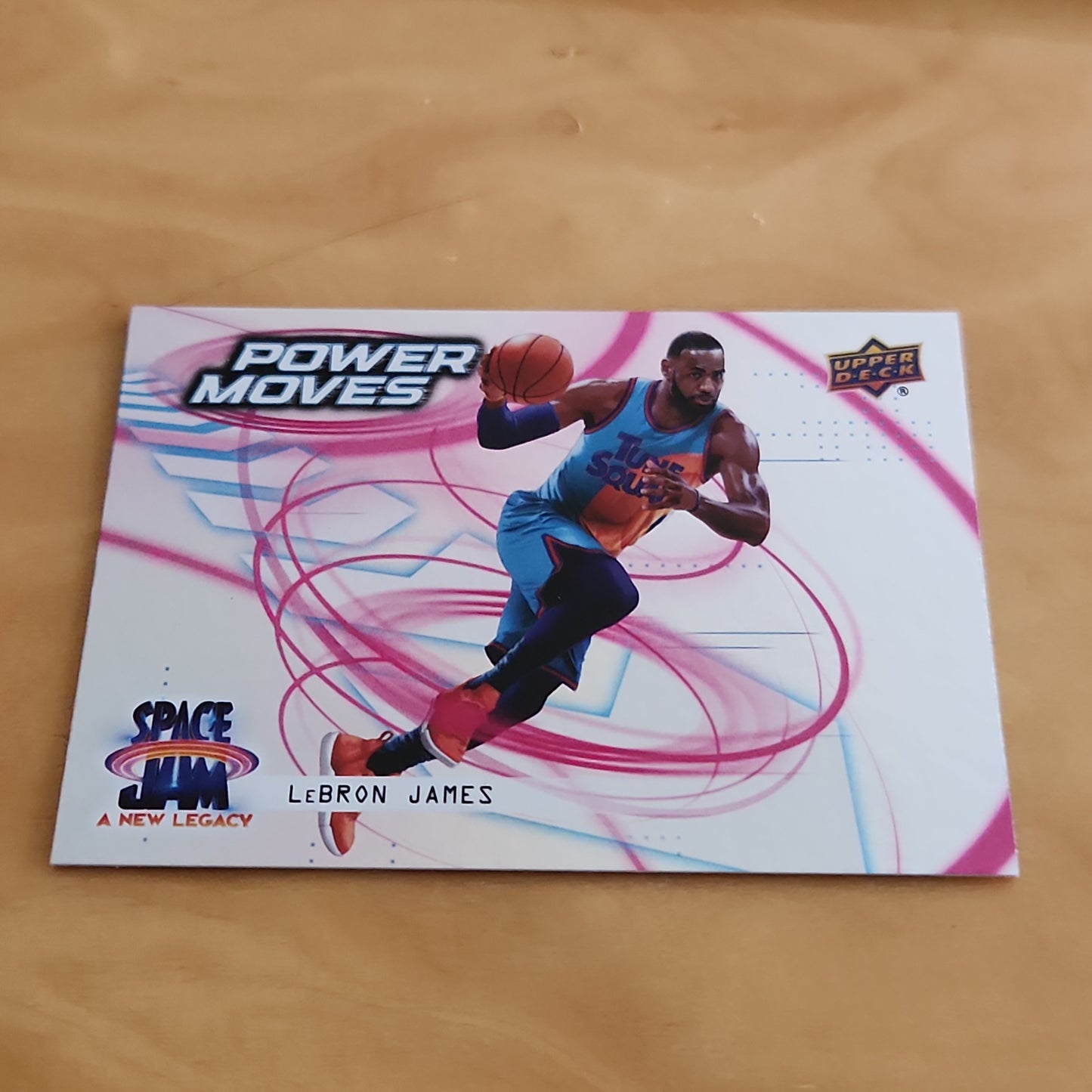 Upper Deck Foil Space Jam A New Legacy Power Moves Lebron James #PM-1