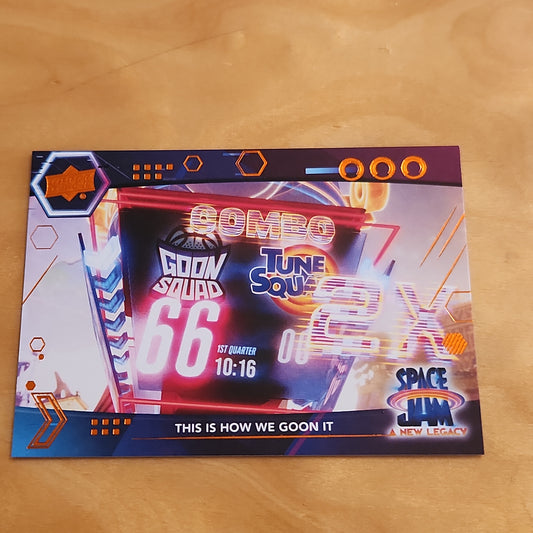 Upper Deck Orange Neon Space Jam A New Legacy This Is How We Goon It #51