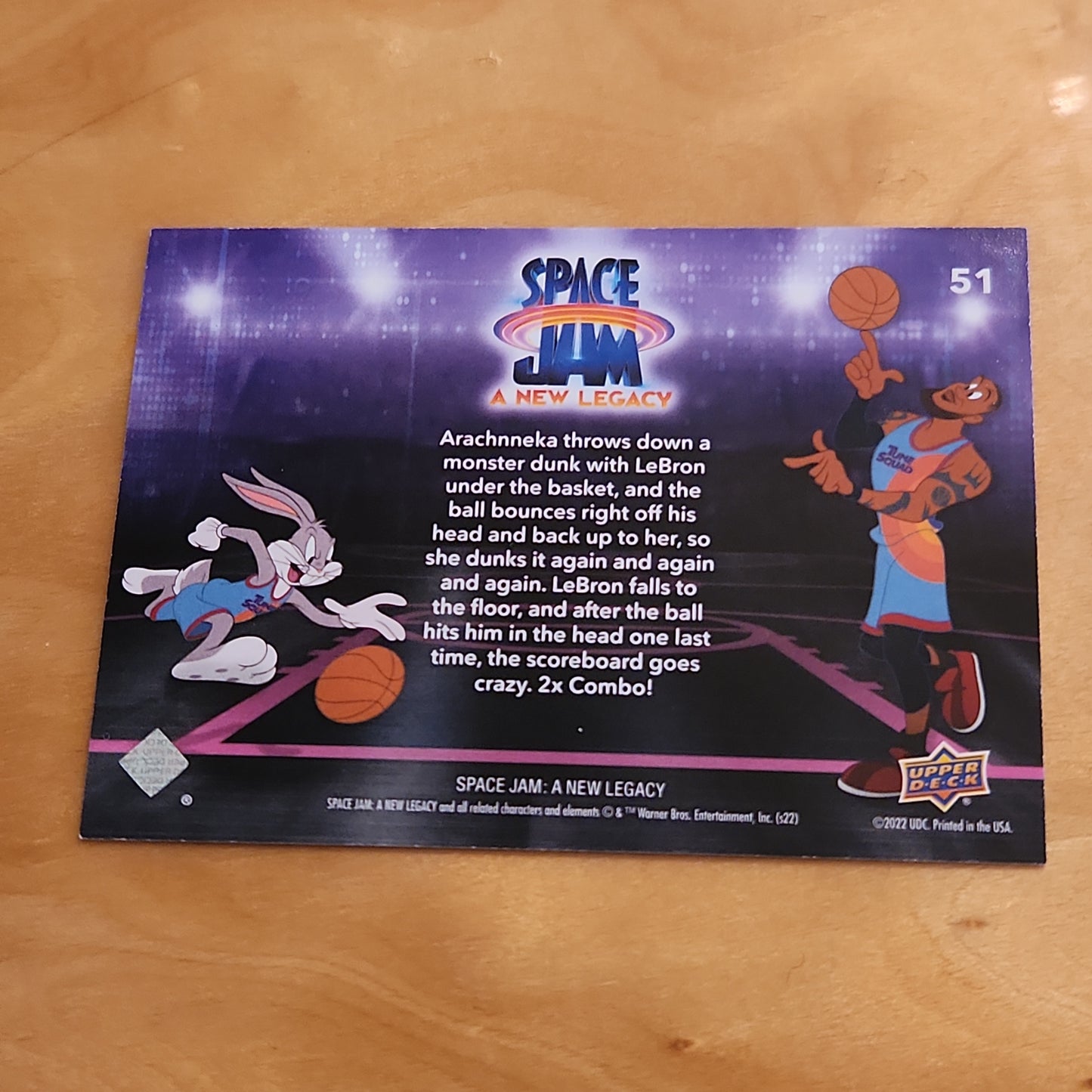 Upper Deck Orange Neon Space Jam A New Legacy This Is How We Goon It #51