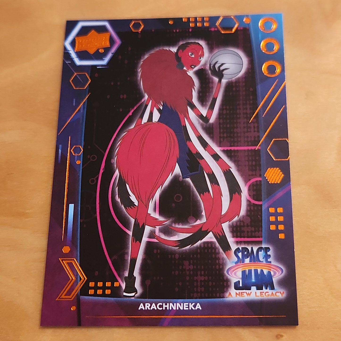 Upper Deck Orange Neon Space Jam A New Legacy Arachnneka #3