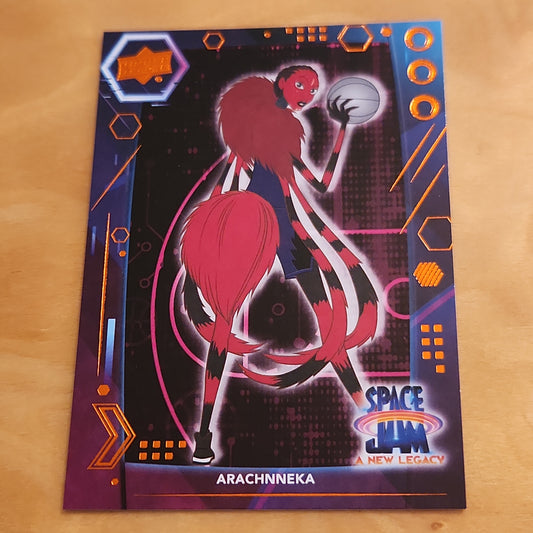 Upper Deck Orange Neon Space Jam A New Legacy Arachnneka #3