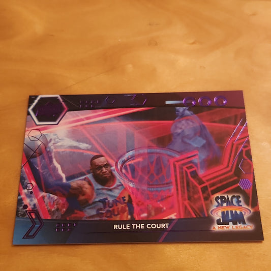 Upper Deck Purple Neon Space Jam A New Legacy Rule The Court #74