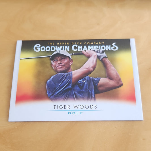 Upper Deck Goodwin Champions Tiger Woods #75