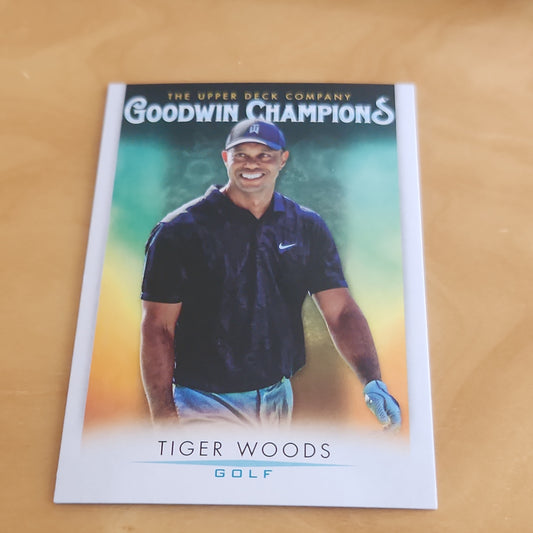 Upper Deck Goodwin Champions Tiger Woods #25