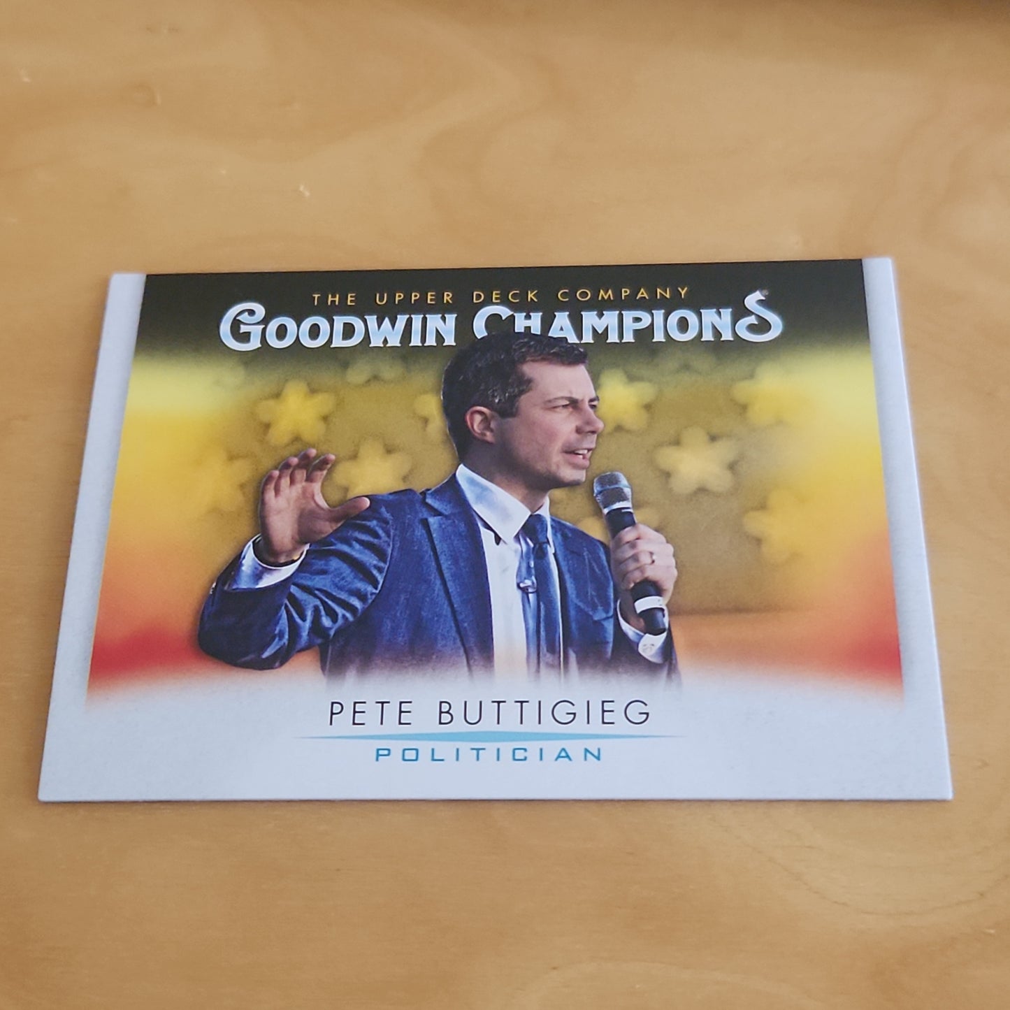 Upper Deck Goodwin Champions Pete Buttigieg #92