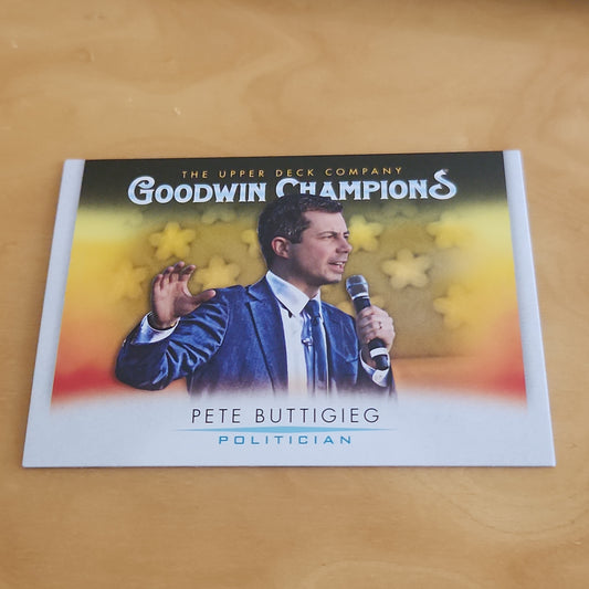 Upper Deck Goodwin Champions Pete Buttigieg #92