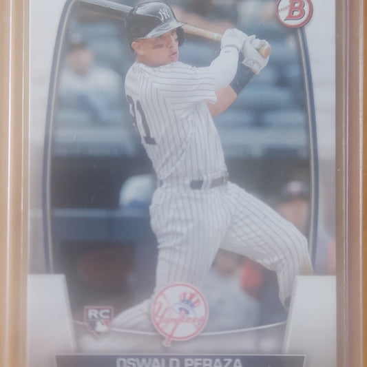 2023 Topps Bowman Oswald Peraza #70 New York Yankees