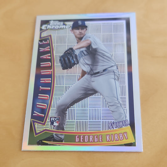 Topps Chrome Youthquake George Kirby RC #YQ-30