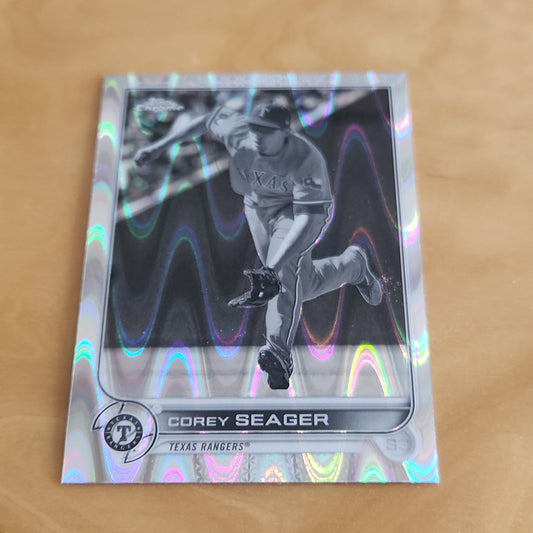 Topps Chrome Sonic Black & White Corey Seager #101