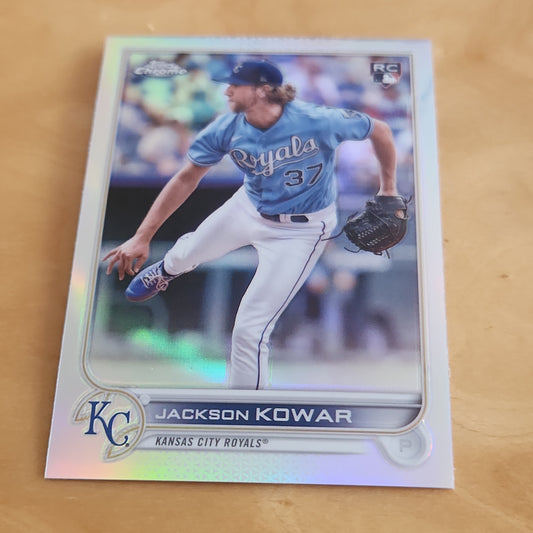 Topps Chrome Jackson Kowar RC #188