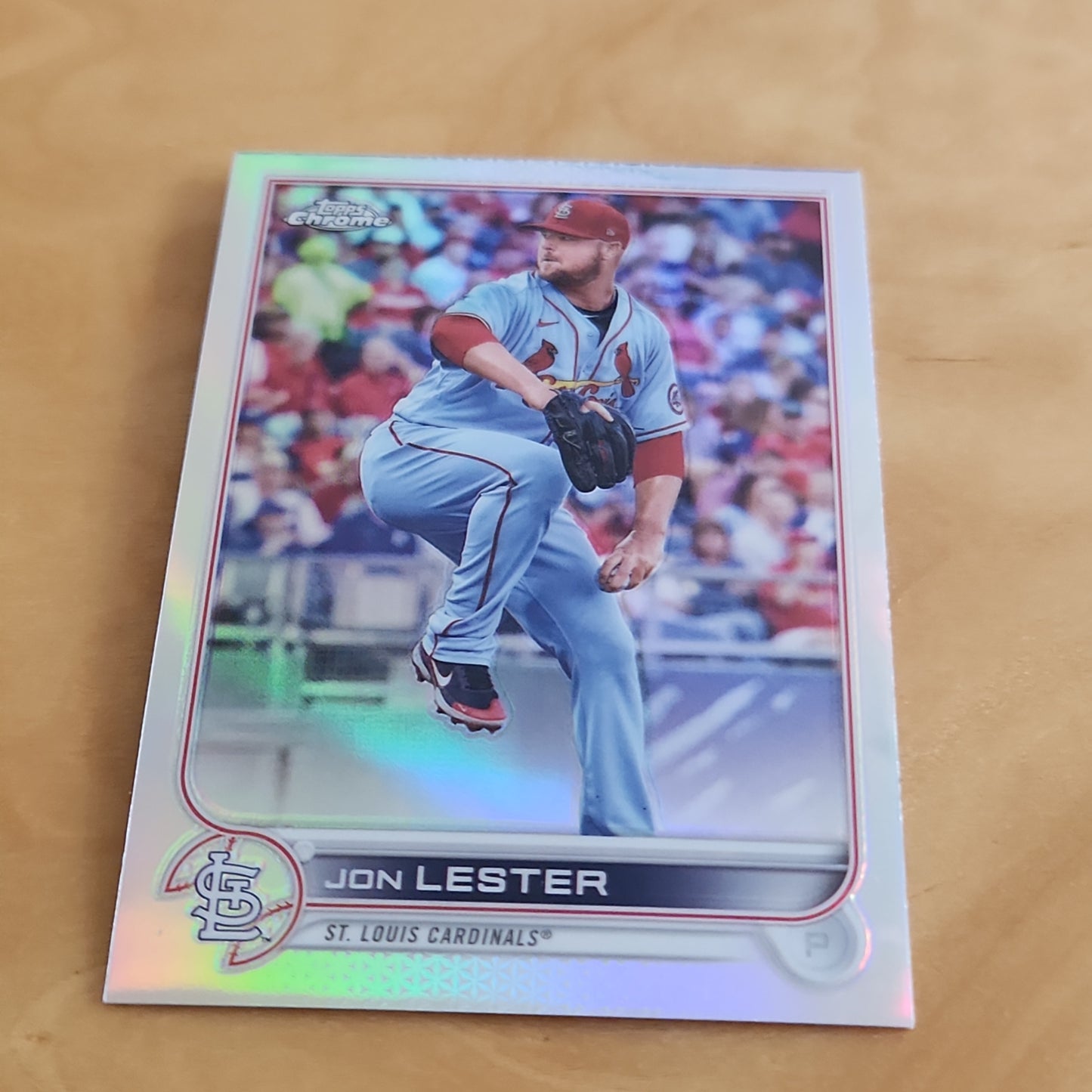 Topps Chrome Jon Lester #187