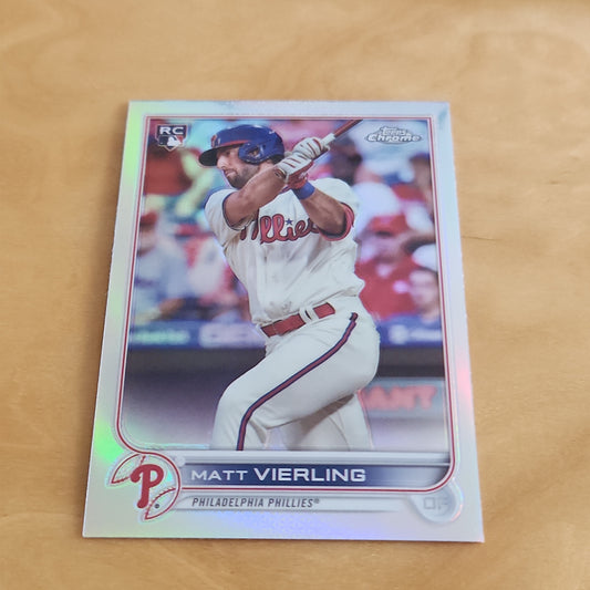 Topps Chrome Matt Vierling RC #181