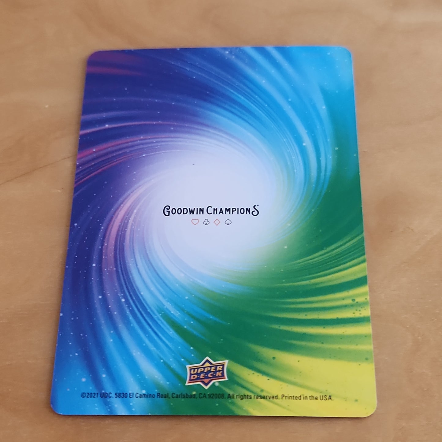 Upper Deck Holo Goodwin Champions 7 Spaids Meli Bee